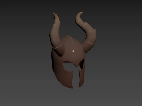 Prop181 Warrior Helmet 3D Model