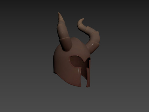 Prop181 Warrior Helmet 3D Модель