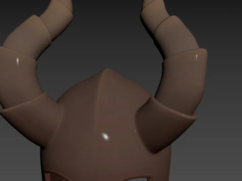 Prop181 Warrior Helmet 3D Model