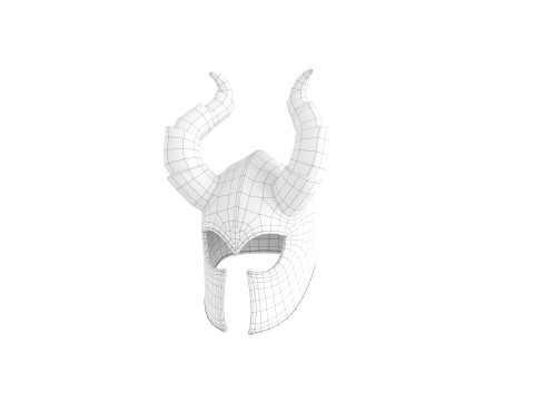 Prop181 Warrior Helmet 3D Модель
