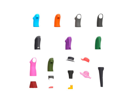 Pack010 Simple Clothing 3D मॉडल