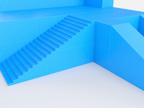 Pack011 Game Level Objects 3D Model
