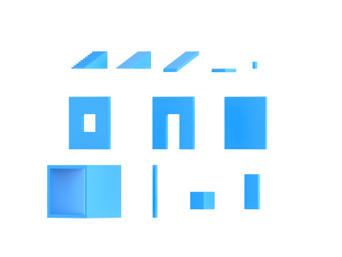 Pack011 Game Level Objects 3D 모델