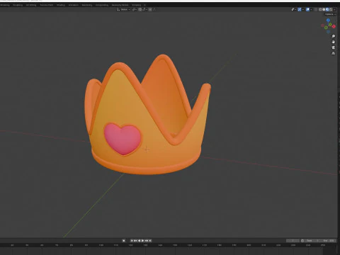 Prop189 Crown 3D Model