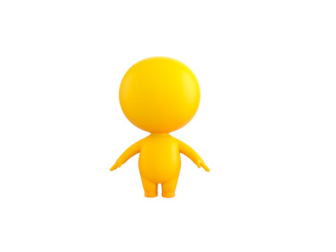 Character268 Rigged Cartoon Boy 3Dモデル
