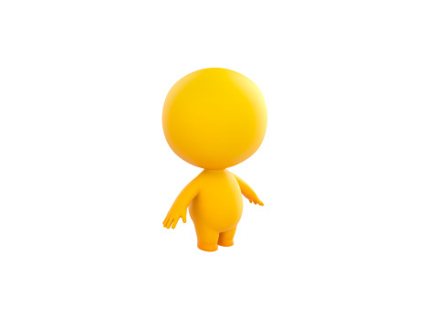 Character268 Rigged Cartoon Boy 3Dモデル
