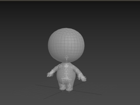 Character268 Rigged Cartoon Boy 3Dモデル