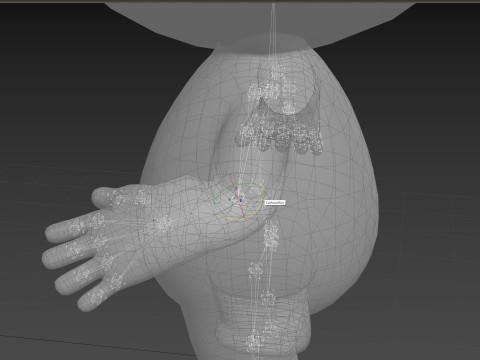 Character268 Rigged Cartoon Boy 3Dモデル