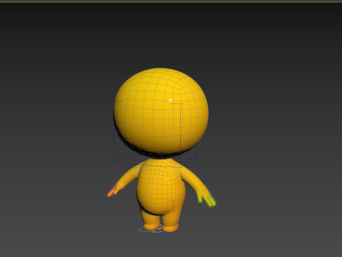Character268 Rigged Cartoon Boy 3Dモデル