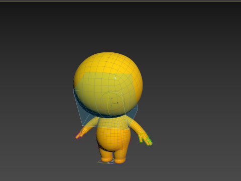 Character268 Rigged Cartoon Boy 3Dモデル