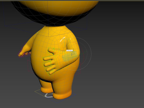 Character268 Rigged Cartoon Boy 3Dモデル
