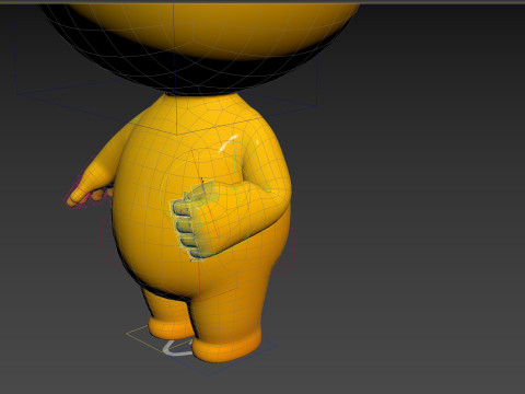 Character268 Rigged Cartoon Boy 3Dモデル