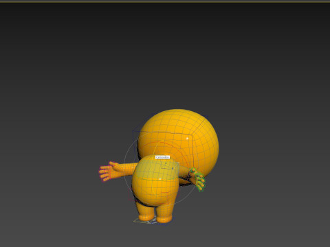Character268 Rigged Cartoon Boy 3Dモデル