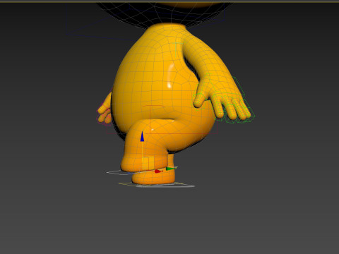 Character268 Rigged Cartoon Boy 3Dモデル