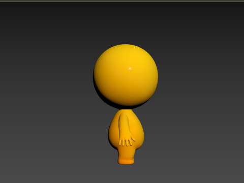 Character268 Rigged Cartoon Boy 3Dモデル