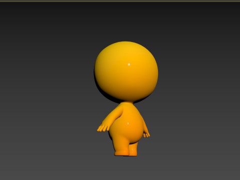 Character268 Rigged Cartoon Boy 3Dモデル