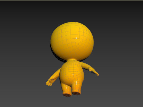 Character268 Rigged Cartoon Boy 3Dモデル