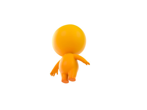 Character268 Rigged Cartoon Boy 3Dモデル