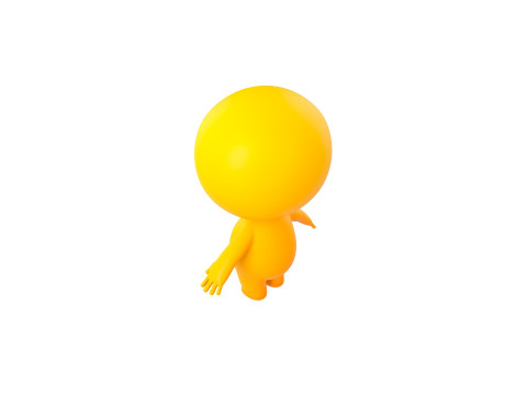 Character268 Rigged Cartoon Boy 3Dモデル