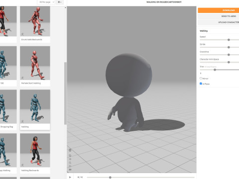 Character268 Rigged Cartoon Boy 3Dモデル