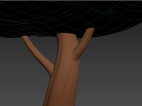 Pack013 Cartoon Tree 3D 模型