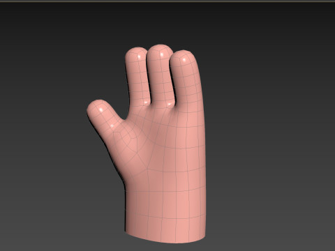 Prop182 Cartoon Hand Model 3D