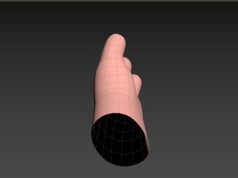 Prop182 Cartoon Hand Model 3D