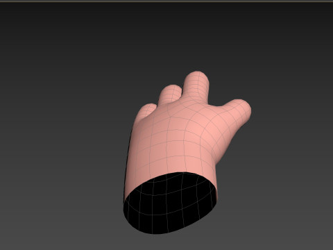Prop182 Cartoon Hand Model 3D