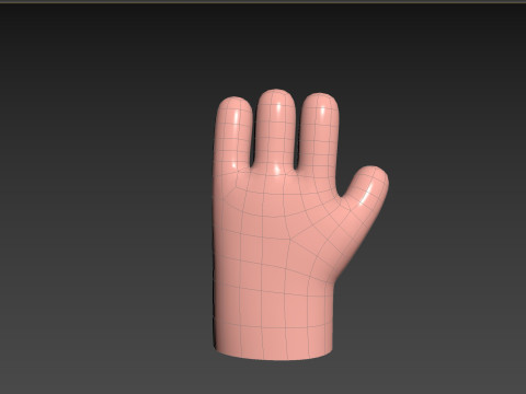 Prop182 Cartoon Hand Model 3D