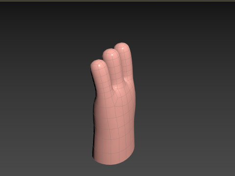 Prop182 Cartoon Hand Model 3D