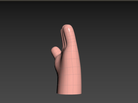Prop182 Cartoon Hand Model 3D