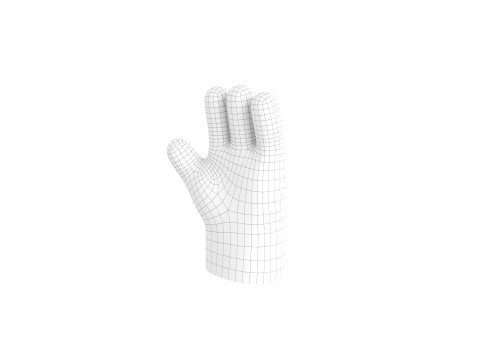 Prop182 Cartoon Hand Model 3D