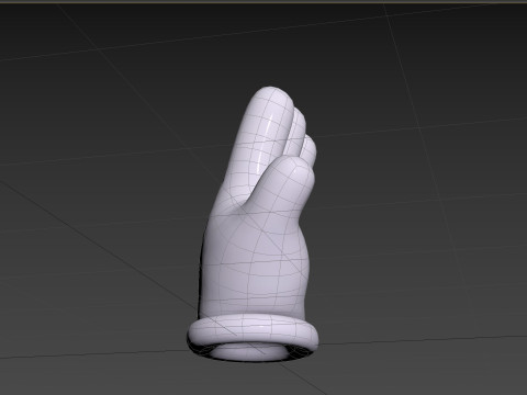Prop183 Cartoon Glove 3D Model