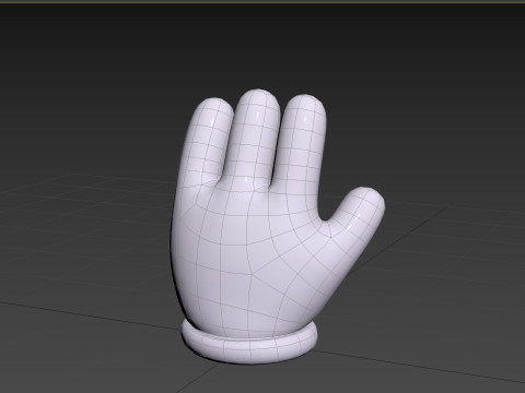 Prop183 Cartoon Glove 3D Model