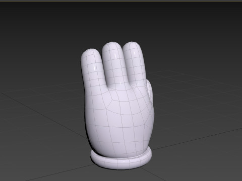 Prop183 Cartoon Glove 3D Model