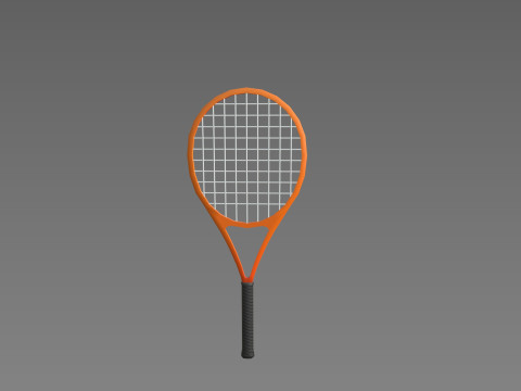 Prop184 Tennis Racket 3D Model
