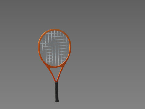 Prop184 Tennis Racket 3D Model