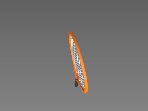 Prop184 Tennis Racket 3D Model