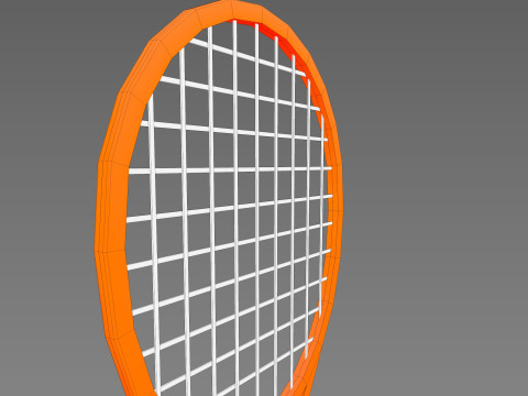 Prop184 Tennis Racket 3D Model