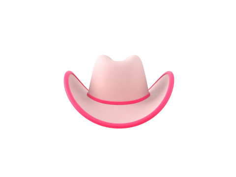 Prop185 Cowgirl Hat 3Dモデル