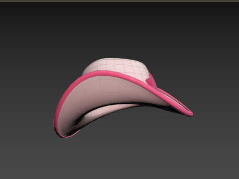 Prop185 Cowgirl Hat 3Dモデル