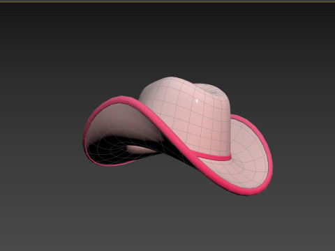 Prop185 Cowgirl Hat 3Dモデル