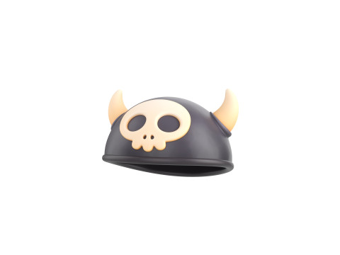 Prop187 Skull Helmet 3D मॉडल