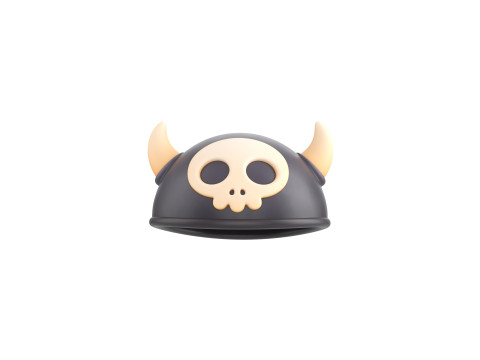 Prop187 Skull Helmet Modelo 3D
