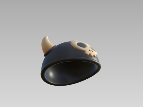 Prop187 Skull Helmet Modelo 3D
