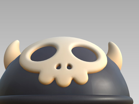 Prop187 Skull Helmet Modelo 3D