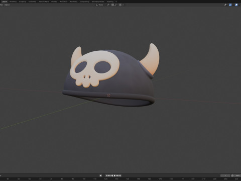 Prop187 Skull Helmet Modelo 3D