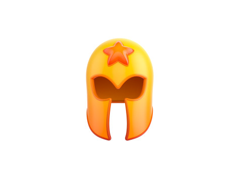 Prop188 Star Helmet 3D 모델