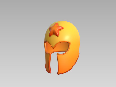 Prop188 Star Helmet 3D 모델
