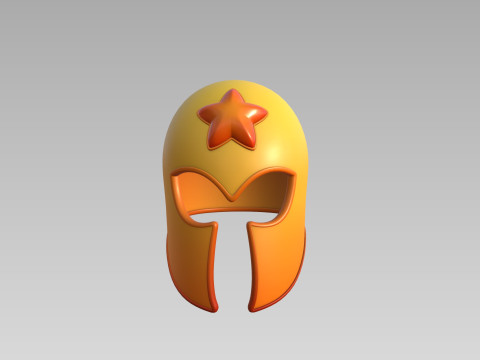Prop188 Star Helmet 3D 모델